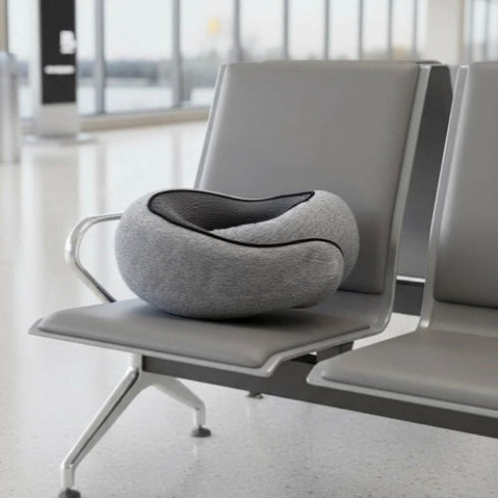 Oreiller de voyage en U à mémoire de forme