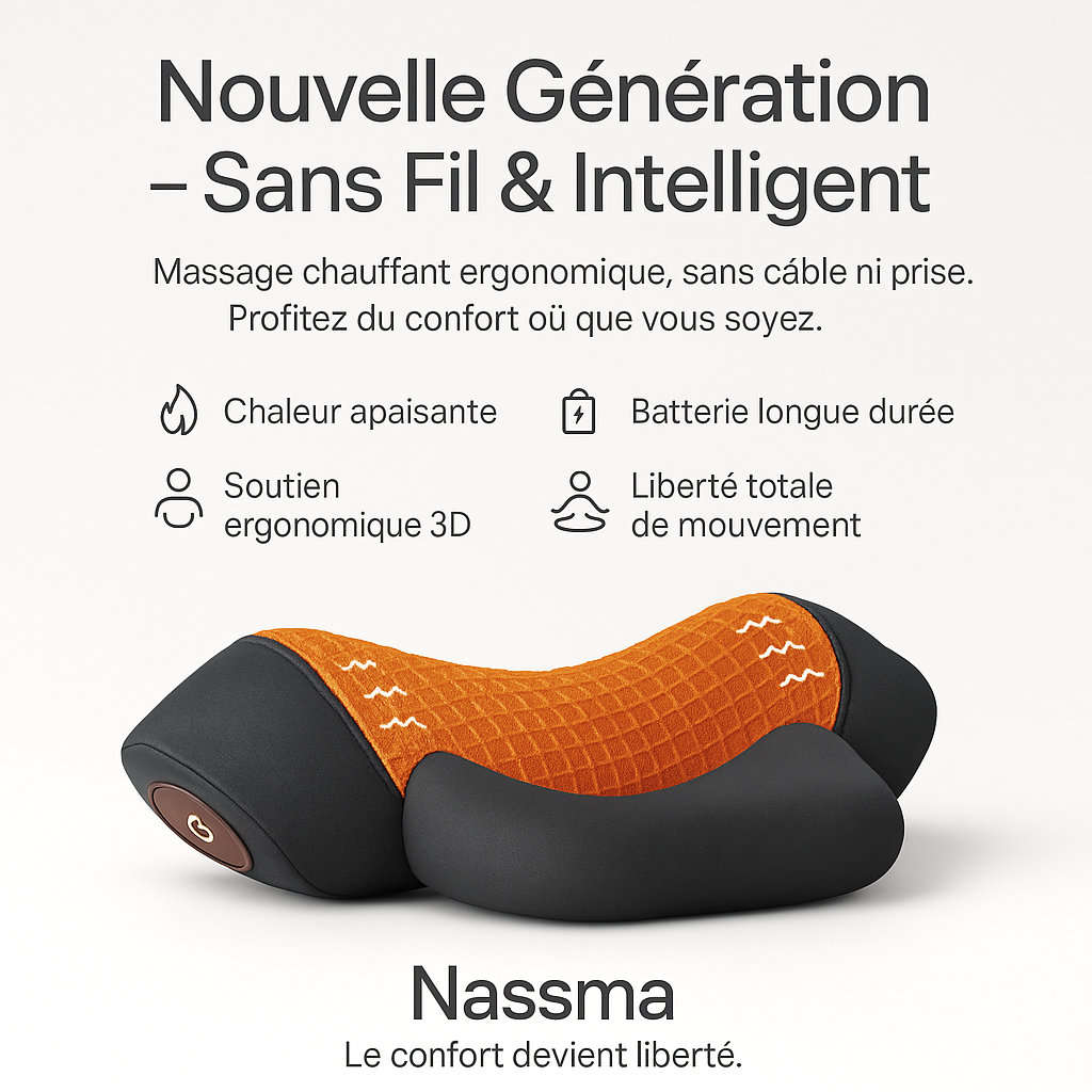 Masseur cervical chauffant Nassma