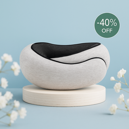 Oreiller de voyage en U à mémoire de forme