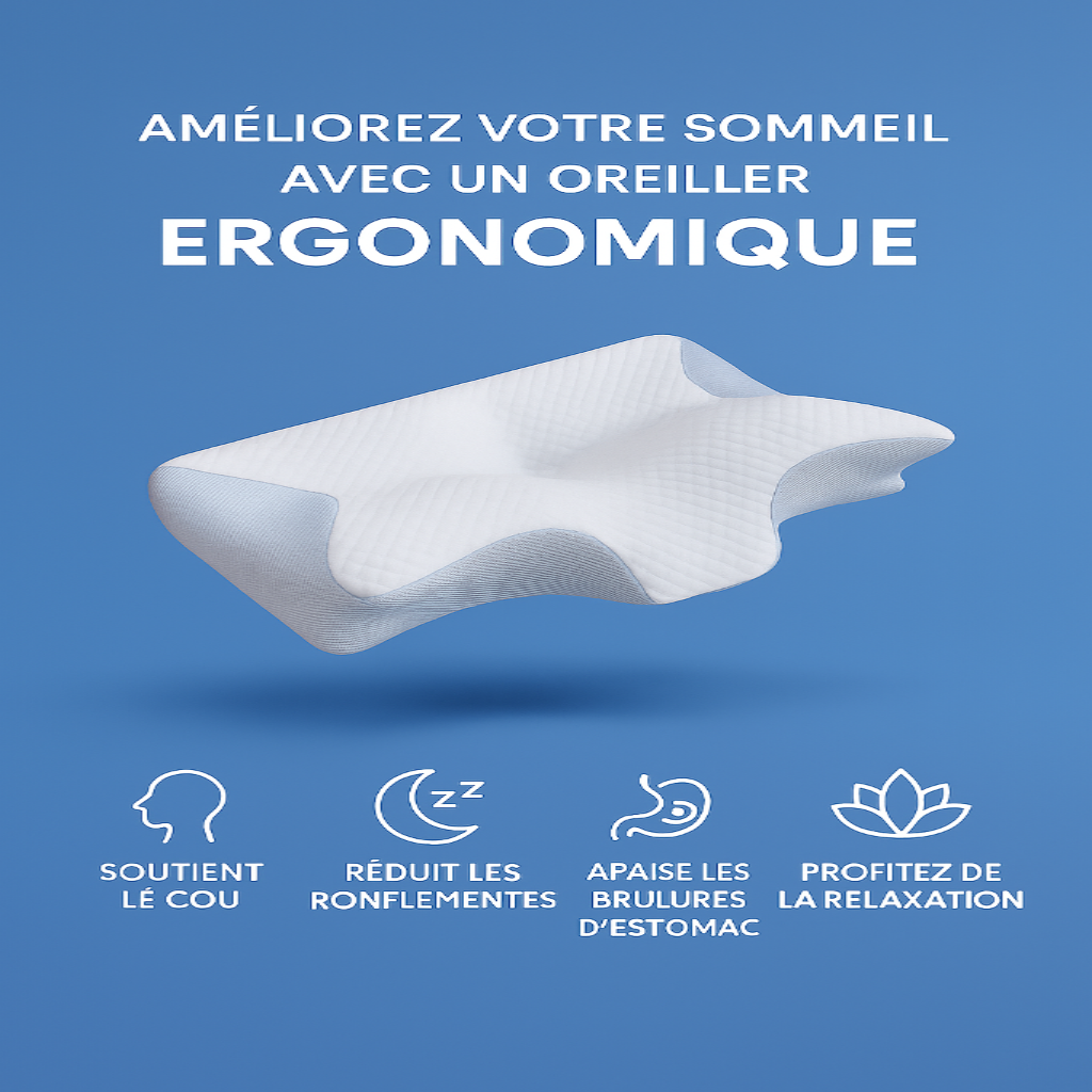 Oreiller ergonomique Nassma